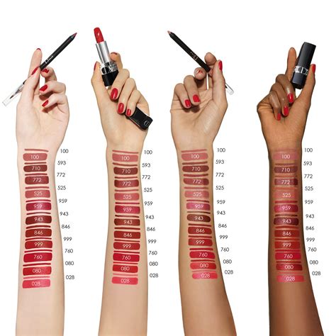 dior lip pencil swatches